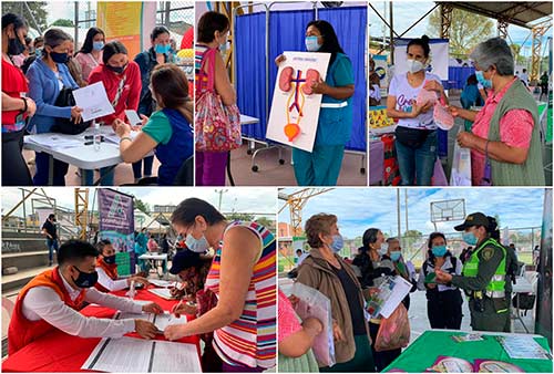 La Feria Itinerante de servicios para atención de las mujeres llegó a la comuna 7 La Feria Itinerante de servicios para atención de las mujeres llegó a la comuna 7