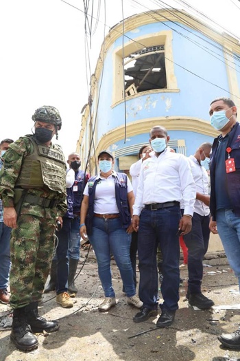 “El cobarde siempre tiene como arma el terrorismo”: Presidente Duque, desde Corinto.