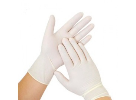 Guantes de látex