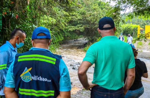 Inician acciones para prevenir vertimientos de excretas de animales al río Quilichao Inician acciones para prevenir vertimientos de excretas de animales al río Quilichao