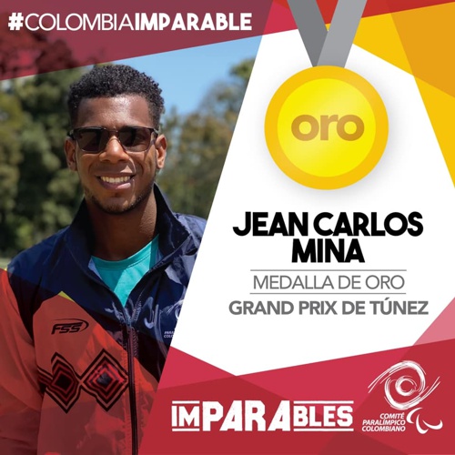 Jean Carlos Mina - Oro - Grand Prix de Túnez