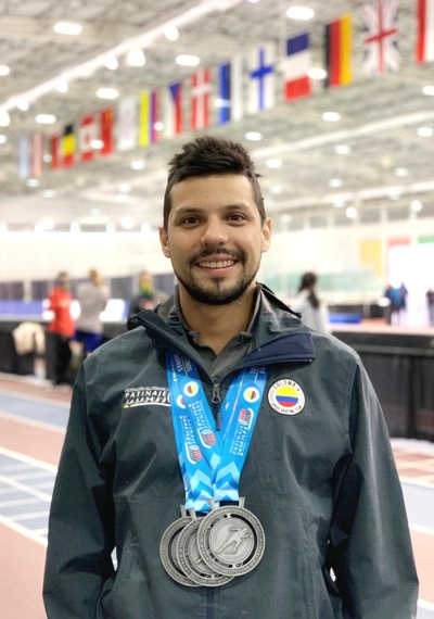 Patinador caucano logró tres medallas de plata en EEUU - Andrés Felipe Campo Patinador caucano logró tres medallas de plata en EEUU - Andrés Felipe Campo