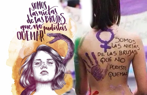 Somos las nietas de las brujas que no pudiste quemar Somos las nietas de las brujas que no pudiste quemar