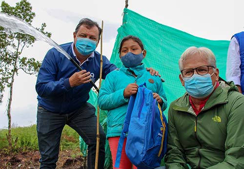247 familias ya cuenta con agua potable en Popayán 