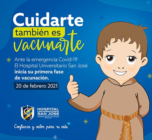 Segunda Jornada de Vacunación en el Hospital Universitario San José Segunda Jornada de Vacunación en el Hospital Universitario San José