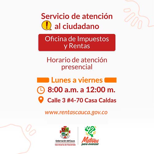 Oficina de Impuestos y Rentas en Popayán abre nuevamente sus puertas a la ciudadanía Oficina de Impuestos y Rentas en Popayán abre nuevamente sus puertas a la ciudadanía