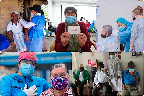 La vacunación contra el COVID-19 en el Cauca sigue avanzando