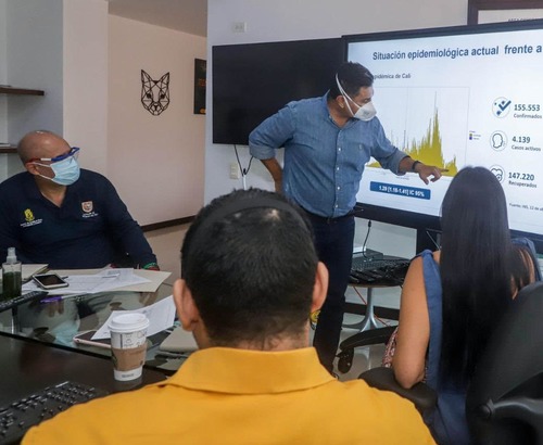Siguen aumentando los contagios por covid en la ciudad de Cali
