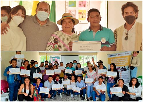 Certificados mediadores comunitarios para la construcción de paz