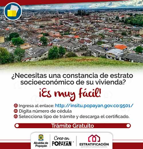 Consultar el estrato socioeconómico asignado a su vivienda, ahora es muy fácil! Consultar el estrato socioeconómico asignado a su vivienda, ahora es muy fácil!