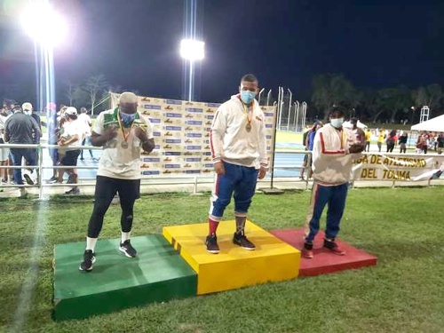 Gerson Ramírez otra medalla de Plata en Lanzamiento de Disco