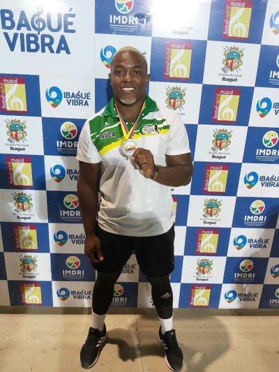 Gerson Ramírez otra medalla de Plata en Lanzamiento de Disco