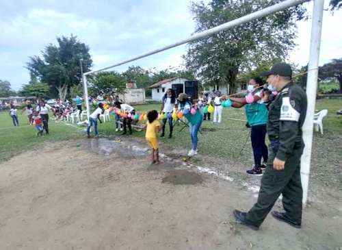 Jornada lúdico-recreativa con trabajo social cumplió la Policía en Puerto Jornada lúdico-recreativa con trabajo social cumplió la Policía en Puerto