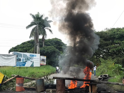 Acuerdan desbloquear vías en Puerto Tejada