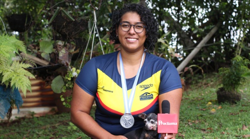 Ángela Viviana Samboní es una deportista oriunda del municipio de Santander de Quilichao Ángela Viviana Samboní es una deportista oriunda del municipio de Santander de Quilichao