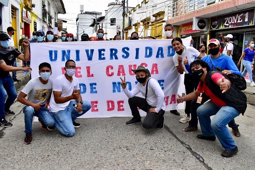 Quilichao dio ejemplo de civismo marchando pacíficamente en el paro