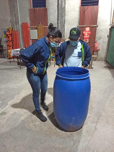 Susto en El Tambo al encontrar una serpiente Boa de dos metros Susto en El Tambo al encontrar una serpiente Boa de dos metros