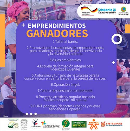 Unicauca apoya iniciativas de orden social que lidera Fundación Tierra de Paz Unicauca apoya iniciativas de orden social que lidera Fundación Tierra de Paz