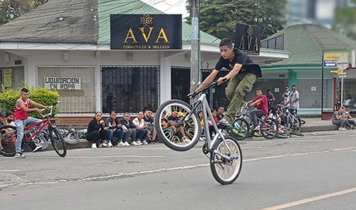 Tercer domingo de Recreovía fue un homenaje a la paz Tercer domingo de Recreovía fue un homenaje a la paz