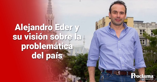 Alejandro Eder y su visión sobre la problemática del país