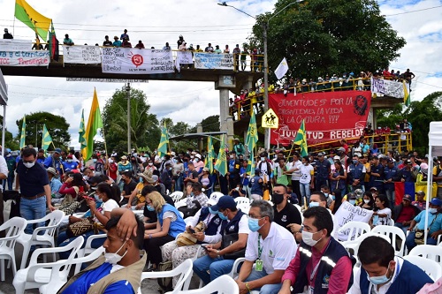 Avanzan diálogos pero NO habrá desbloqueo de la vía Panamericana en el Cauca Avanzan diálogos pero NO habrá desbloqueo de la vía Panamericana en el Cauca