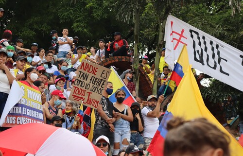 Protestas desordenadas estarían causando explosión de la pandemia Protestas desordenadas estarían causando explosión de la pandemia