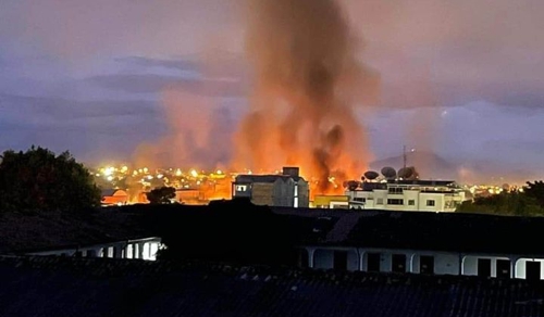 Caos total en Popayán por enfrentamientos con la Fuerza Pública