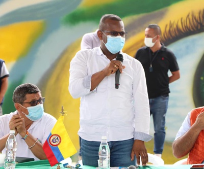 Gobernador del Cauca, Elías Larrahondo Carabalí
