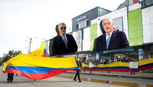 DUQUE Y PASTRANA SEÑALAN LA PROTESTA DE NARCOTERRORISTA Y PROMADURO DUQUE Y PASTRANA SEÑALAN LA PROTESTA DE NARCOTERRORISTA Y PROMADURO