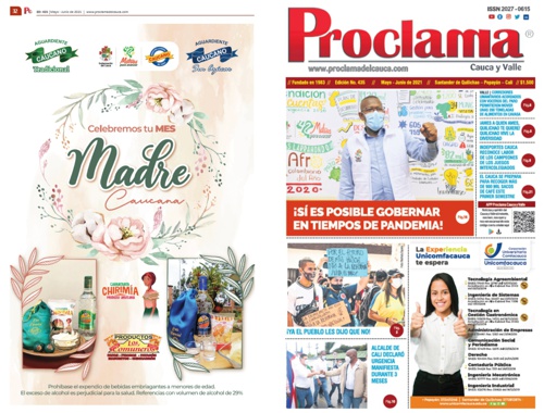 Portada - Edición Impresa #435 de Proclama Cauca y Valle