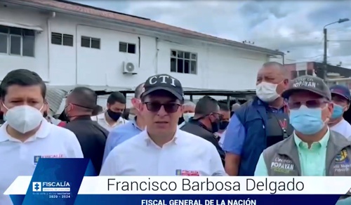 “No tenemos dónde esclarecer lo que ocurrió en Popayán”: Fiscal General