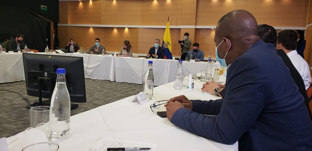 Gobernador se reúne con el presidente Duque para posibilitar diálogo nacional Gobernador se reúne con el presidente Duque para posibilitar diálogo nacional