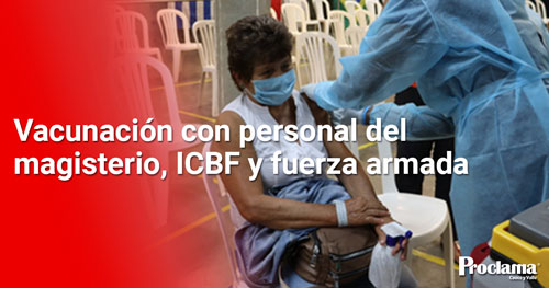 Inicia tercera fase de vacunación con plan piloto en el Valle
