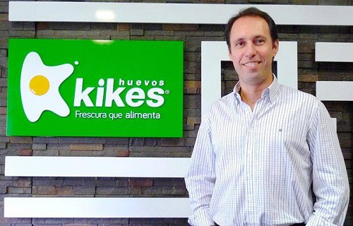 Juan Felipe Montoya, presidente de Huevos Kikes