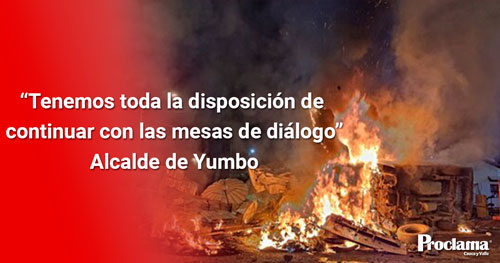 Dos muertos y 34 personas heridas dejó enfrentamientos en Yumbo