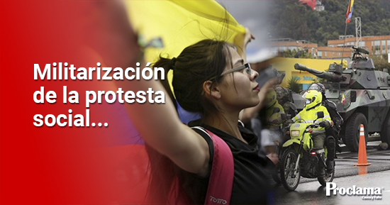 La militarización del Valle busca ahogar la protesta social