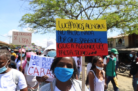 Acuerdan corredor humanitario para abastecer el norte del Cauca Acuerdan corredor humanitario para abastecer el norte del Cauca