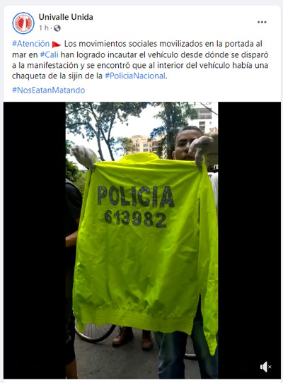 Chaqueta policial