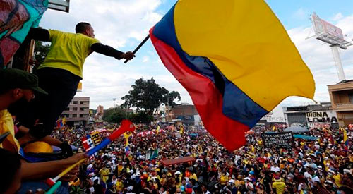 EL PODER JUVENIL DEL PARO NACIONAL