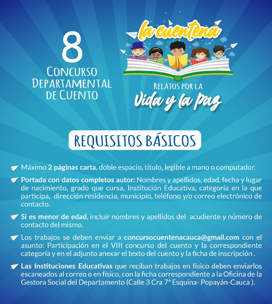 8 Concurso Departamental de Cuento