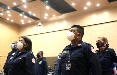 Bomberos del Cauca recibieron dotación para fortalecer su labor
