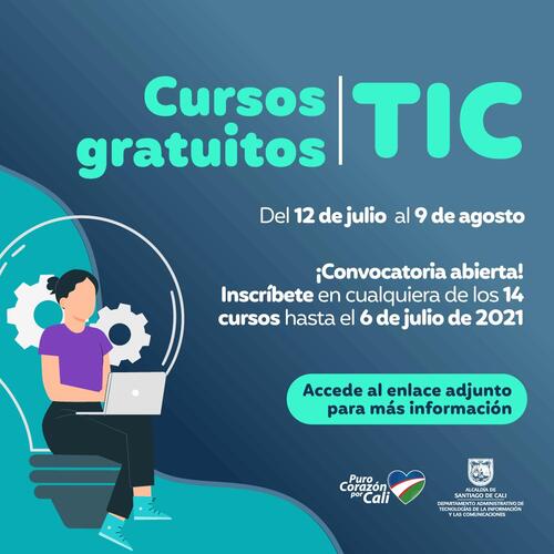 Caleños podrán inscribirse en cursos gratuitos de la Alcaldía de Cali