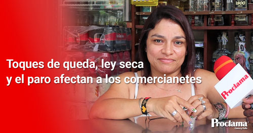 Comerciantes, los más afectados de la pandemia y el paro