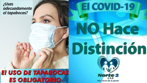 El Covid 19 no hace distinción - ESE Norte 2