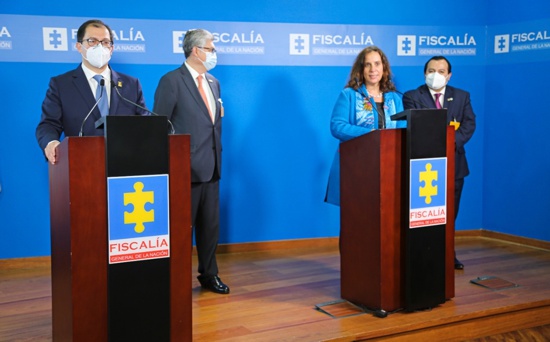 Fiscalía entregó informe de derechos humanos a la CIDH Fiscalía entregó informe de derechos humanos a la CIDH