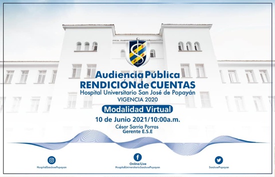 Hospital Universitario San José rindió cuentas a la comunidad Hospital Universitario San José rindió cuentas a la comunidad