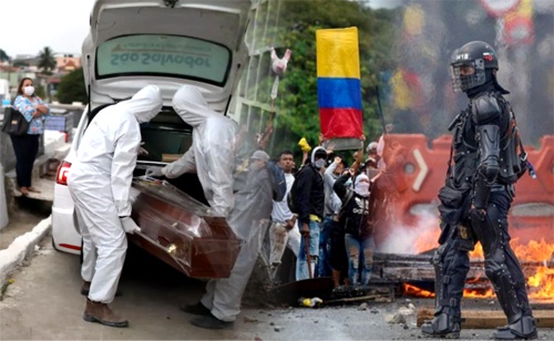 Masacre por Covid 19, un país devastado y el “paro nacional”