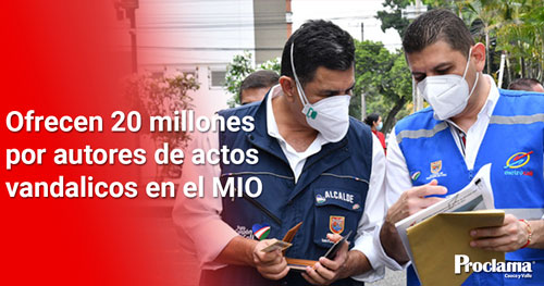 Mediante denuncia y recompensa se hallará a quienes vandalizan el MIO