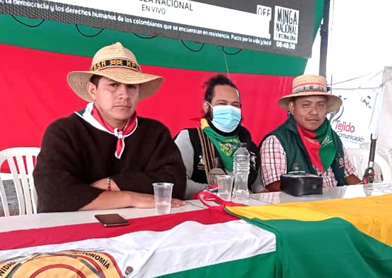 Minga indígena se va para Bogotá ante negativa de diálogo del gobierno Minga indígena se va para Bogotá ante negativa de diálogo del gobierno