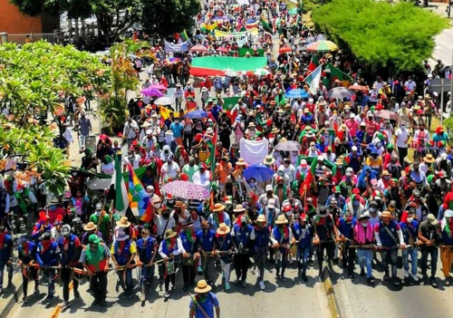 Minga indígena se va para Bogotá ante negativa de diálogo del gobierno Minga indígena se va para Bogotá ante negativa de diálogo del gobierno